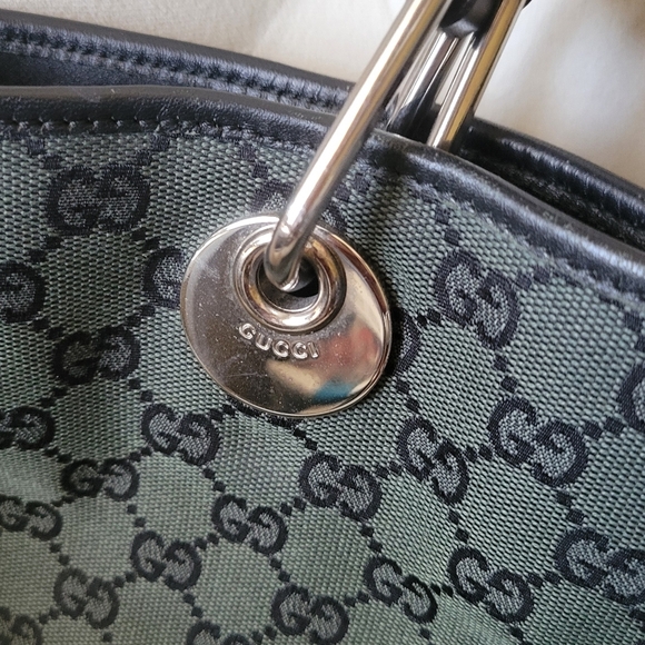 Gucci Vintage Shopping Tote Bag Monogram Flawed - Picture 8 of 16